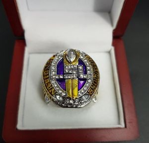 Wholesale 2019 2020 Championship Ring LSU Basketball Rings iana State University High Quality Souvenir Jewelry Fan Gift9586693