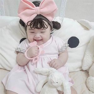 Haarzubehör geborene Baby Kopfbedecke Fashion Stirnband Girl Prinzessin Perücken Zündern für Kinder Kinder Haarband