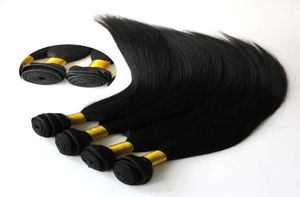 Brazlian Virgin Hair Straight 3PcsLots 100 Peruvian Straight Hair Human Hair Extensions Bundles1011252