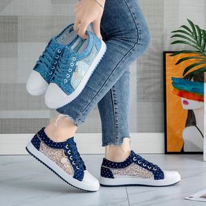 Casual Shoes Sandals 2024 Mesh Solid Color Hollow Out Flat Bottom Canvas Comfortable Lightweight Walking Off