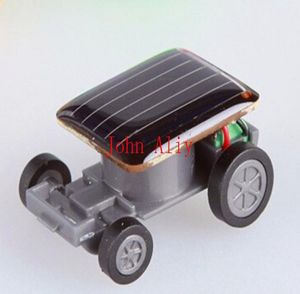 Wholesale Hot sale ular Smallest Mini Car Solar Powered Toy Car New Mini Children Solar Toy Gift Free shipping4835342