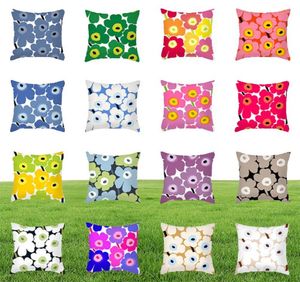 فنلندا marimekko sun زهرة المطبوعة وسادة ins سرير sofa cushion cushion cover4203402