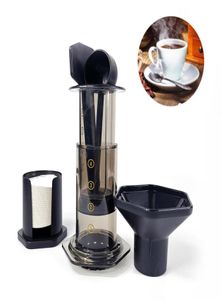 350ml New Filter Glass Espresso Coffee Maker Portable Cafe French Press CafeCoffee Pot For AeroPress Machine T2001112781234