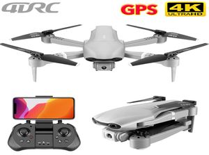 4DRC F3 Drohne GPS 4K 5G WiFi Live -Video FPV 4K1080p HD Weitwinkelkamera Falten Sie Höhe Halten Sie langlebige RC -Drohnen8409000