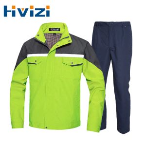 Pantaloni da lavoro e pantaloni ad alta visibilità abbigliamento da lavoro in abiti industriali per gli uomini riflettenti lavoratori abiti da riparatore