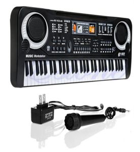61 Keys Digital Music Электронная клавишная доска подарок электрический подарок фортепиано New 1233419