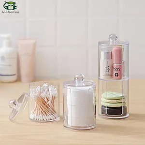 Storage Boxes Stylish Acrylic Makeup Organizer Convenient Elegant With Lid Jewelry Box Innovative Sleek