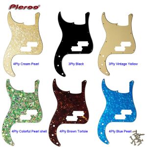 Cables Guitar Parts Quality Electric Guitar PickGuard For Left Handed USA / Mexico FD Standard P Bass Guitar PickGuard Scratch Plate