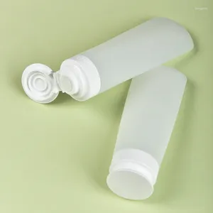 収納ボトル白い空の絞りボトルトラベルクリームローションコンテナ化粧品補充可能なチューブ