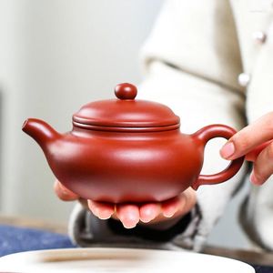 Teaware set Jingdezhen handmålad Kangxi Landscape Blue and White Xi Shi Pot Tea Set Hushåll Keramik Kinesisk stil
