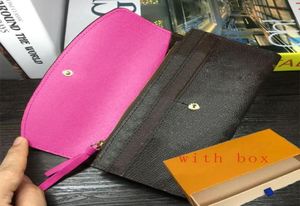 Luksurys projektanci torby wysokiej jakości kobiety portfel długa torebka dla kobiety skórzane portfele uchwyty marki z pudełkiem ZZL2105171BOX8908687