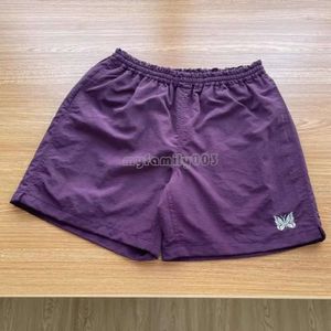 Designer Männer Hosen Sommer Männer Frauen Qualität Stickerei Schmetterlingsnadeln Track Shorts Awge LooserSpopular 2024 Neues Designer Elastic Taille Shortsmen's 45