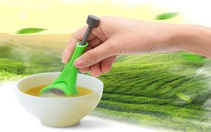 10pcs Infuser 18cm İçme Araçları İçkiware Gadget Tedbir Swirl Dik Karıştırın ve Pres Gıda Sınıfı Plastik Kahve Süzgeçleri Sales5745604