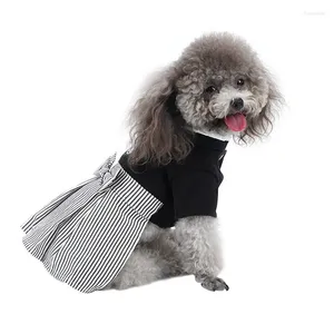Dog Apparel Spring Summer Dress Cat Puppy Small Costume Dresses Japanese Style Clothes Skirt Yorkie Poodle Bichon Schnauzer