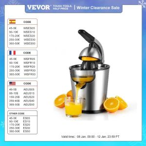 Entsafter VoR Electric Citrus Juicer Orangensaft Squeezer mit zwei Saftkegeln 300 W Edelstahl Orangensafthersteller