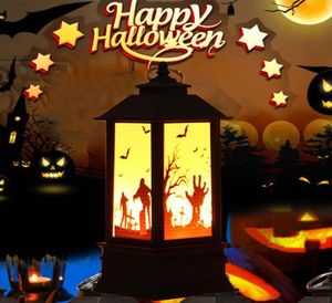Halloween Pumpkinswitchghost Luci a LED LED Scheletro Luce artificiale Piccola lampada a olio Piccole FORNITÀ PER FORNITÀ DI HALLOWEEN DEORE5230257