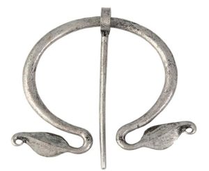 Penannular Viking Broş Pelerin Pin Ortaçağ Toka Viking Takı İskandinav Mücevher Şal Aksesuarları GB5436523089