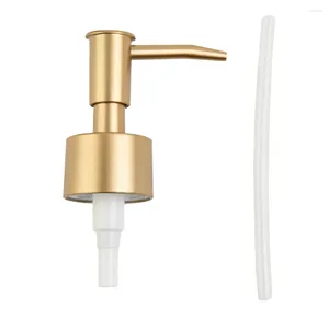 Liquid Soap Dispenser Gold-Silver Pump Head Press Spring Head-vätskelotion Face Cream Shampoo Travel Essential