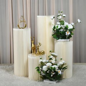 Party Decoration Cylindrical Paper Folding Cake Stand Dessert Table For Festival Decor Wedding Birthday Pograph Bakgrund Ornament