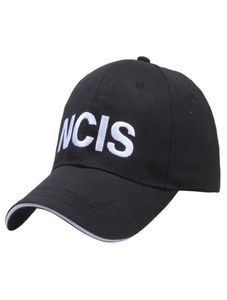 2022 Agent specjalny NCIS Black Cap dla mężczyzn Kobiety haft haftowy film kryminalny film regulowany baseball CAP78846309376