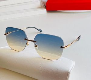 2021 Design leggero di marca e occhiali da sole comodi CT0298s Frame di alta qualità UV Protezione UV ALTATO BOUTUCE MULI MISTO MIXED EYE7434508