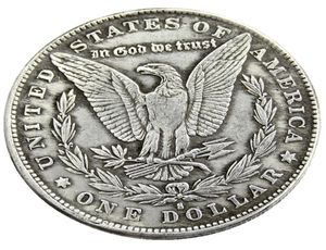 US 28sts Morgan Dollars 18781921quotsquot olika datum Mintmark Craft Silver Plated Copy Coins Metal Dies Manufacturing3416679