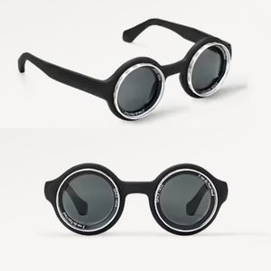 Designers Óculos de sol redondos com estrutura de acetato e lente de poliamida Estilo clássico de placas Z2386 Mens óculos de sol de luxo com embalagens especiais