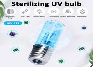 3W E17 DC 1012V UVC Ultraviyole UV Işık Tüpü Ampul Dezenfeksiyon lambası Ozon Sterilizasyon Akarları