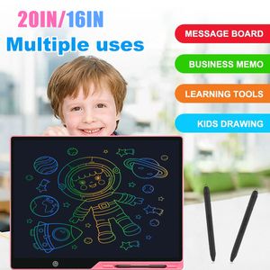 子供向けのおもちゃ20インチ電子図面LCDスクリーンライティングデジタルグラフィック描画タブレット電子手書きパッド