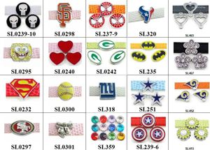 Charms 100pc/лот 8 мм DIY Sport Balls Слайд Слайд Слайд Слайд Слайд подходит для кожаных браслетных ремней колье модные украшения