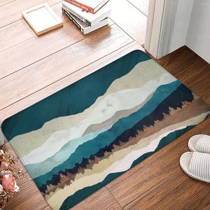 Bath Mats Nordic Sunrise Moon Home Door Bathroom And Kitchen Floor Entrance Products