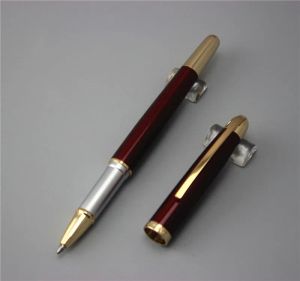 Pens Red Jinhao 606 Beyaz Kalem Ofis Malzemeleri Erkek Kadın Roller Top Pens Lüks Metal Caneta