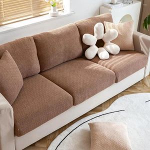 Chair Covers Fashion Sofa Slipcover High Elasticity Cushion Non-fading Anti-shrink Soft Minimalist Seat Cover Protective