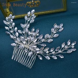 Cabelos de cabelo A487 Crystal Bride Comnte Accessórios de noiva Jóias Rússicos de jóias Cabeças Cabeças Cabeças de cabeça Tiara