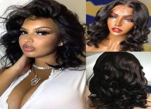Lace Wigs Body Wave Short Bob Wig 13x4 Front Human Hair Brazilian Ocean HD Frontal For Black Women7077873