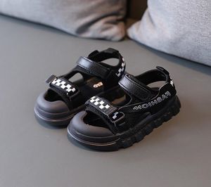 Новые детские мини -желе с желе для маленьких девочек Мороженое лето милые мультипликационные пляжные туфли инфантил сандалия Sandals8930836
