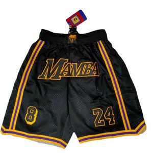 Summer Mens Embroidery Basketball Shorts Sewing Zip Pocket Breathable Loose Comfortable Outdoor Sport Pants 240412