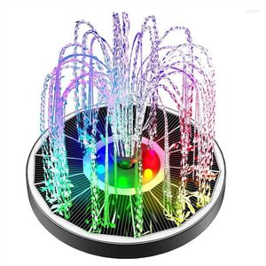 Trädgårdsdekorationer solfontän 3.5W flytande fågelbadfontäner pump för dammpool uteplats