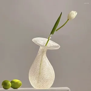 Vases Home Decor Vase Original Ornament Modern Unique Outdoor Elegant Ceramic Glass Nordic Minimalist White Floreros Room