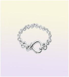 Kobiety moda Chunky Bracelets Bracelets 925 Srebrny srebrny femme biżuteria Fit Koraliki Luksusowe projekt Bransoletowy Prezent z oryginalnym pudełkiem7380013