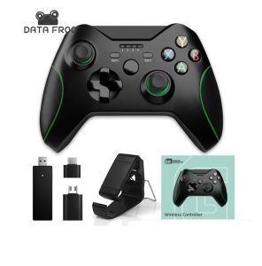 Gamepads Data Frog 2.4G Wireless/Wire Gamepad for Xbox One Console Game Controller for PS3/Android Smart Phone Joystick for PC Win7/8/10