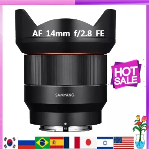 Zubehör Samyang AF 14mm 1: 2,8 Fe Objektiv Ultra Multikoating Full -Rame -Format Autofokusobjektiv für Sony Emount Spiegellose Kameras