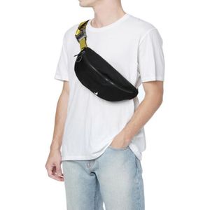 Mobiltelefonpaket Marke Mini Männer vor gelben Brusttasche 2021SS Canvas Belt High White Recond Bag Skateboard Multi Purpose Satch9200014