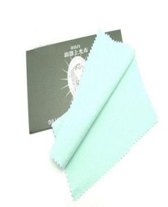 10pcslot Silver Cleaning Polishing Cloth For Cleaners Polish Jewelry Gift 17x17cm CL576220027939852