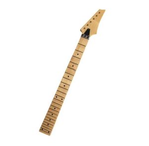 disado 21 22 24 Frets glossy paint maple Electric Guitar Neck maple scallop fingerboard inlay dots Guitar parts accessories1778941