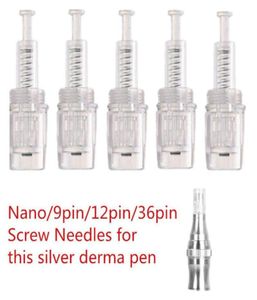 91236 Igły szpilkowe Nano Nagody Wkłady Wskazówki śrubowe naboje portu do elektrycznego Pióro Derma Auto Micro Stamp6863088