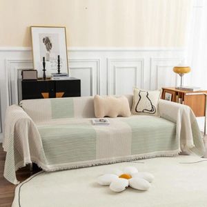 Stol täcker soffa täcker tätt sömnad kudde mjukt skydd soffa slipcover