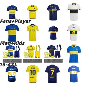 Spelarfans version Boca Juniors Soccer Jerseys 24 25 Carlitos Retro Maradona Tevez de Rossi 2024 2025 Home Away 3rd Football Shirt Villa Salvio Medina Varela Uniform