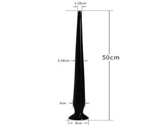 50cm Super Long Anal Tail Butt Plug Prostate Massager Snake Dildo Anus Masturbator Produtos Adultos Trinquedos Sexuais para Man Woman6717406