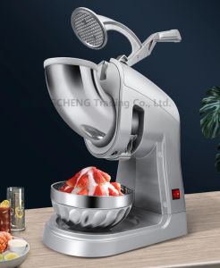 Shavers 80kg/h Commercial Ice Crusher Electric Shaved Ice Machine milk tea shop small ice Maker